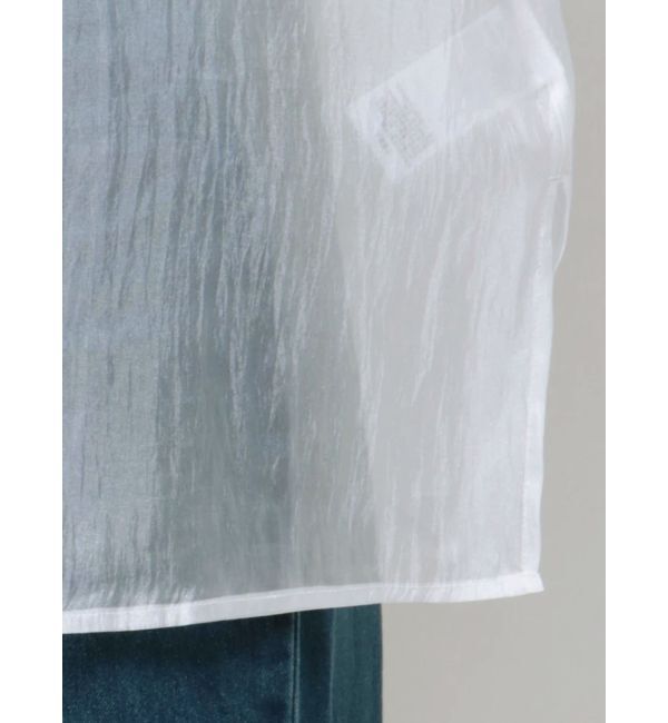 MURUA「シアーシャイニーボリュームシャツ」|シャツ・ブラウス|