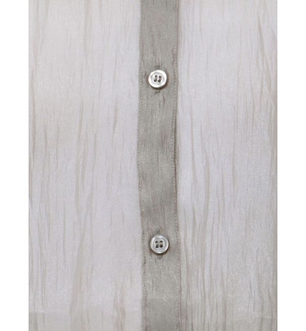 MURUA「シアーシャイニーボリュームシャツ」|シャツ・ブラウス|