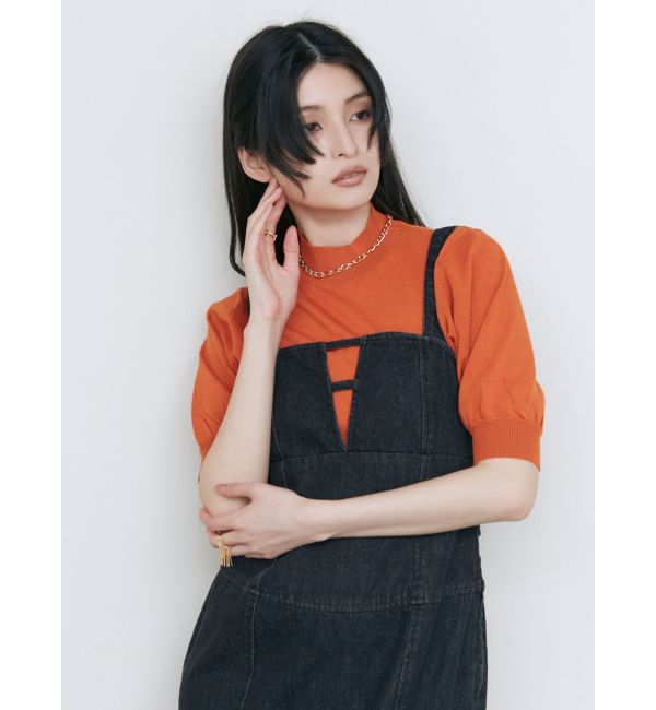 MURUA「ハーフパフスリーブニット」|ニット・セーター|