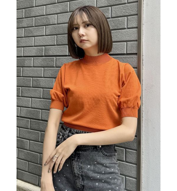 MURUA「ハーフパフスリーブニット」|ニット・セーター|