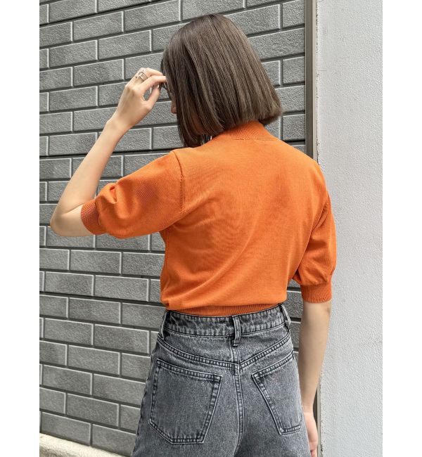 MURUA「ハーフパフスリーブニット」|ニット・セーター|