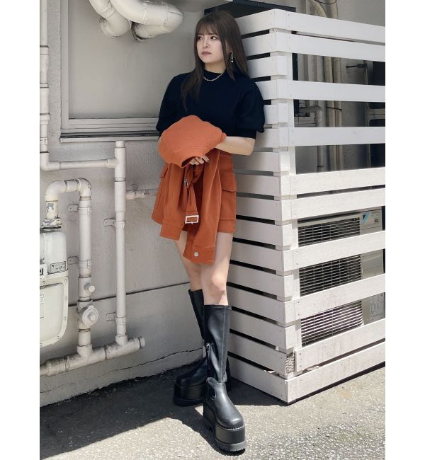 MURUA「ハーフパフスリーブニット」|ニット・セーター|