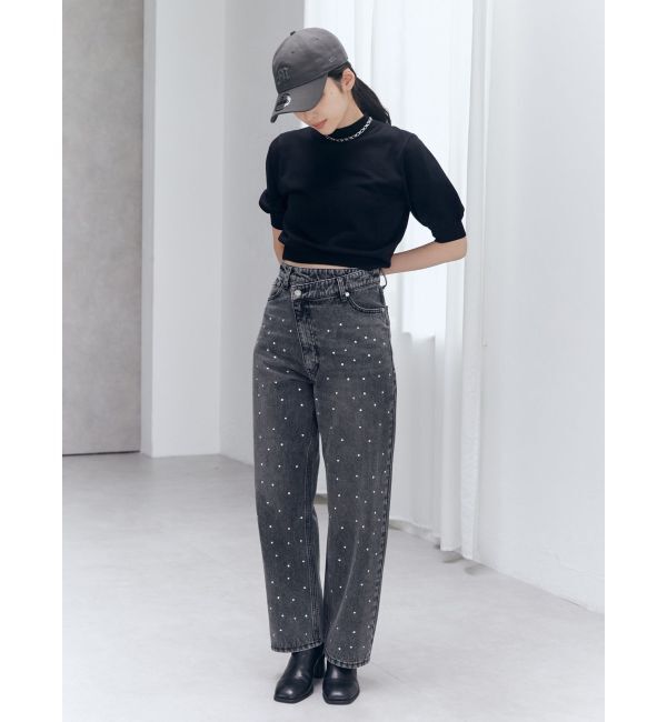 MURUA「ハーフパフスリーブニット」|ニット・セーター|