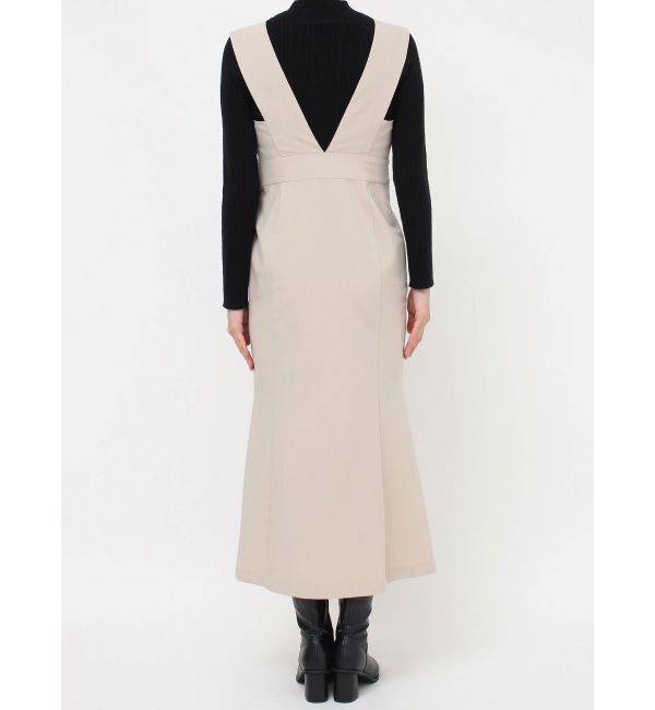 MURUA「カシュクールマーメイドジャンパースカート」|ワンピース|