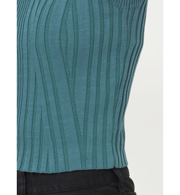 MURUA「スクエアキーネックニットタンク」|タンクトップ|