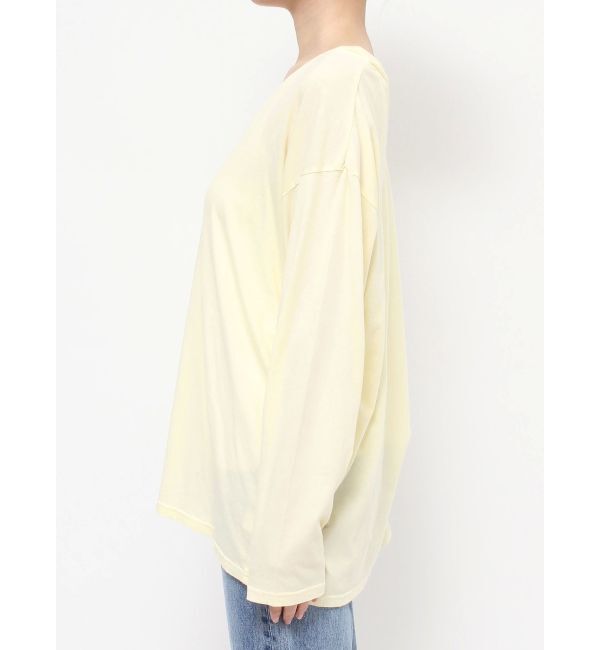 Ungrid「ハイツイストＶネックロングスリーブTee」|Tシャツ・カットソー|