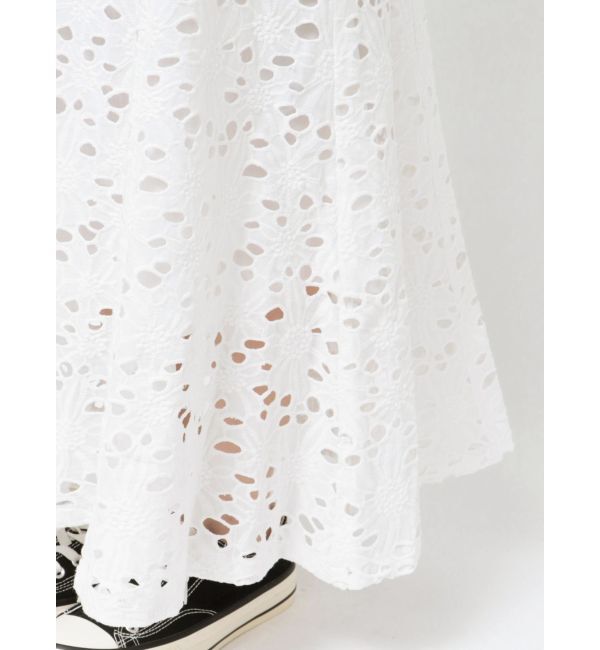 Ungrid「カットワークレーススカート」|スカート|