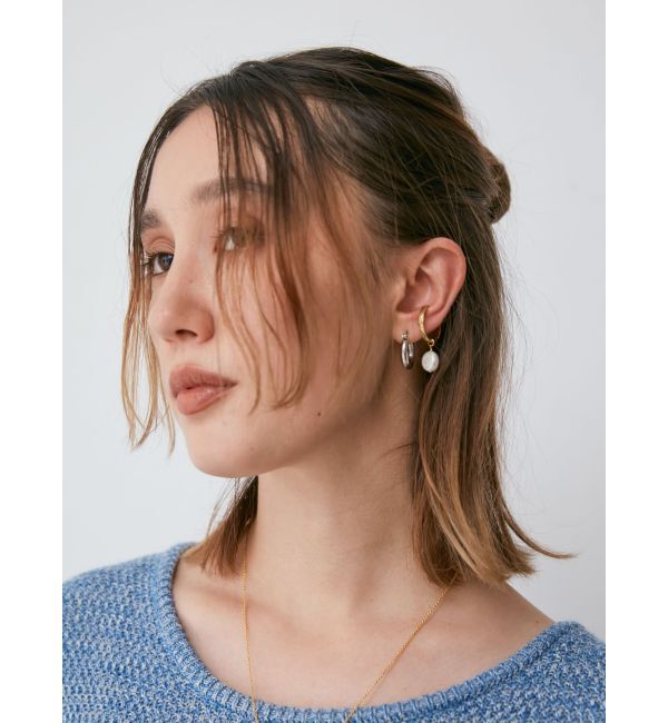 Ungrid「【chibi jewels別注】淡水パールマルチウェイリング」|リング|