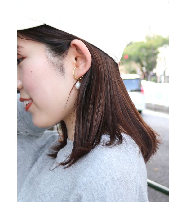 Ungrid「【chibi jewels別注】淡水パールマルチウェイリング」|リング|