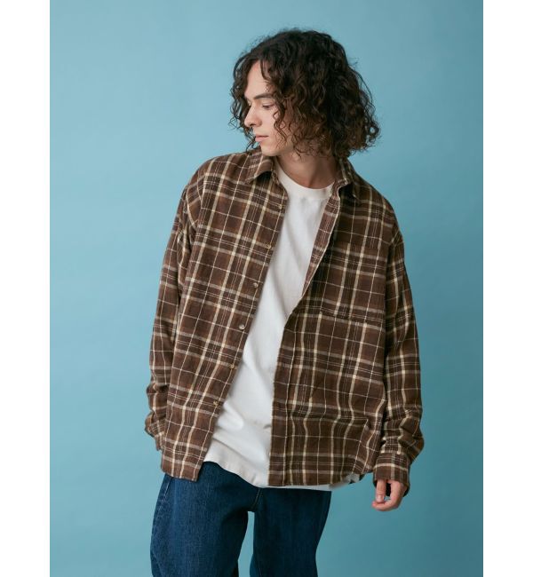 Ungrid「チェックルーズシャツ」|シャツ・ブラウス|