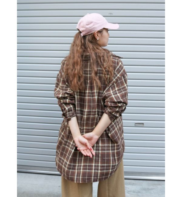 Ungrid「チェックルーズシャツ」|シャツ・ブラウス|