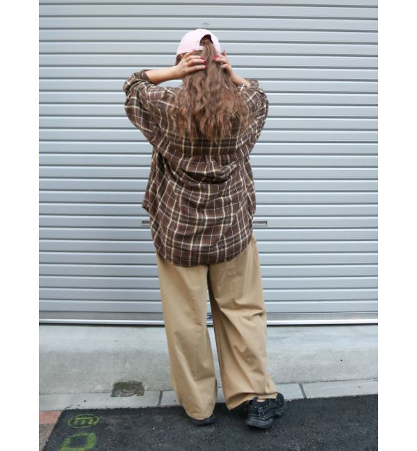 Ungrid「チェックルーズシャツ」|シャツ・ブラウス|