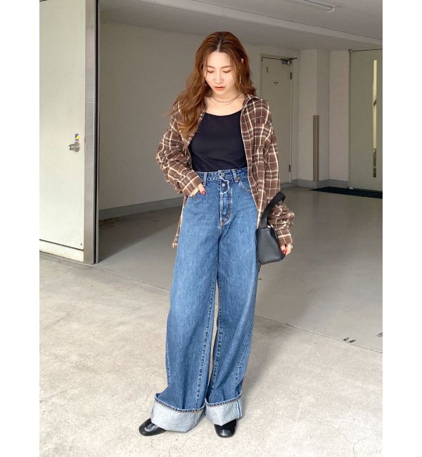 Ungrid「チェックルーズシャツ」|シャツ・ブラウス|