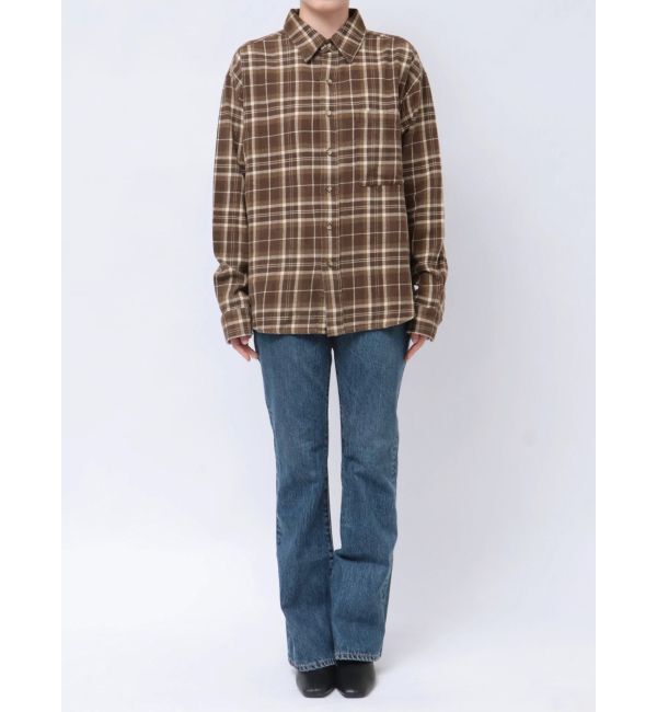 Ungrid「チェックルーズシャツ」|シャツ・ブラウス|