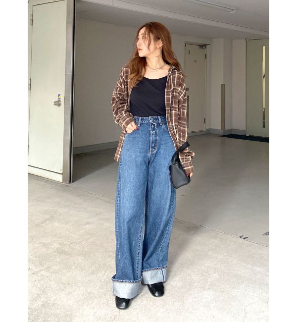 Ungrid「チェックルーズシャツ」|シャツ・ブラウス|