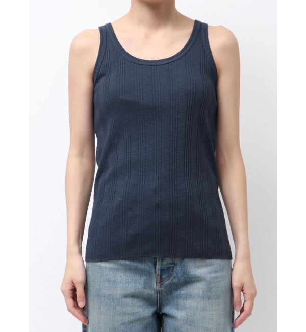 Ungrid「ランダムテレコタンクトップ」|タンクトップ|