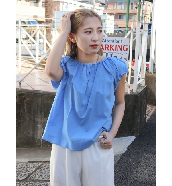 Ungrid「【WEB限定】パフスリーブデザインブラウス」|シャツ・ブラウス|