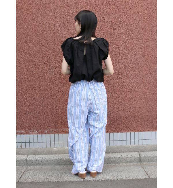 Ungrid「【WEB限定】パフスリーブデザインブラウス」|シャツ・ブラウス|