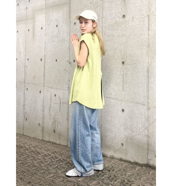 Ungrid「バックスリットワッフルタンクトップ」|タンクトップ|