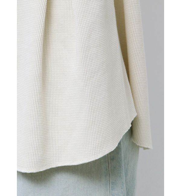 Ungrid「バックスリットワッフルタンクトップ」|タンクトップ|