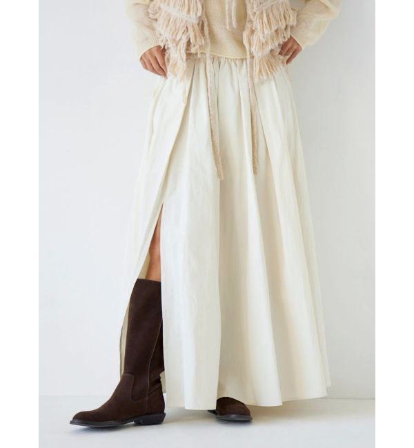 Ungrid「スリットボリュームスカート」|スカート|