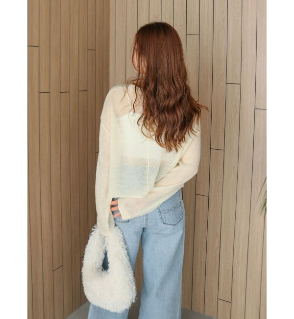 Ungrid「フェイクファーラウンドハンドバッグ」|その他|