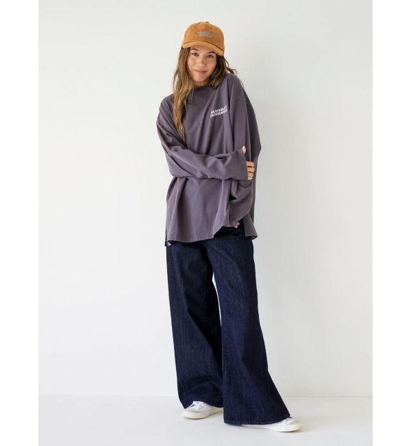 Ungrid「ハイウエストバギーデニム」|デニム|