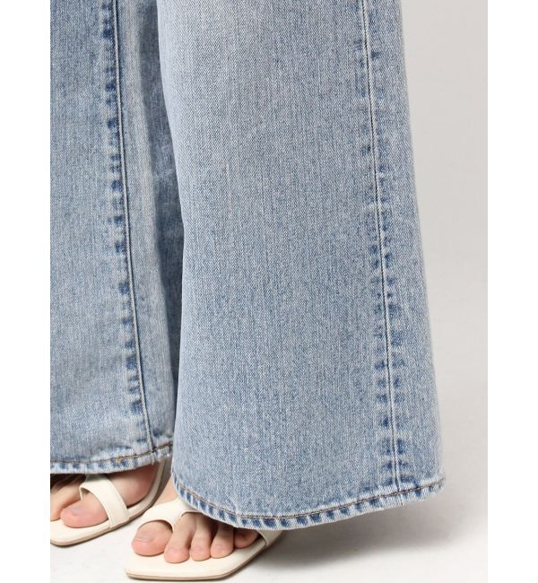 Ungrid「ハイウエストバギーデニム」|デニム|