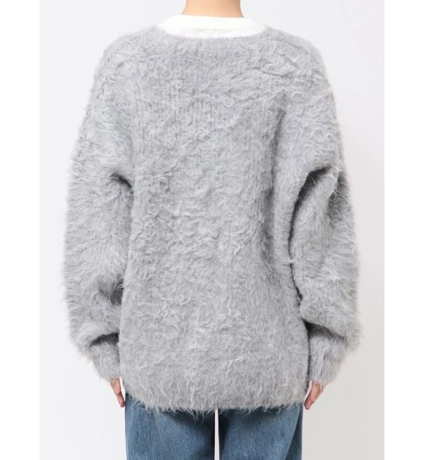 Ungrid「【WEB限定】カラールーズニットカーデ」|カーディガン|