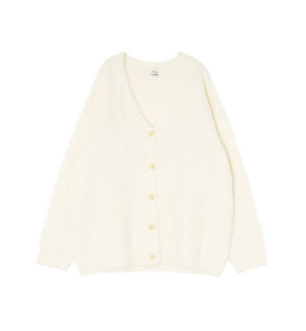 Ungrid「【WEB限定】カラールーズニットカーデ」|カーディガン|