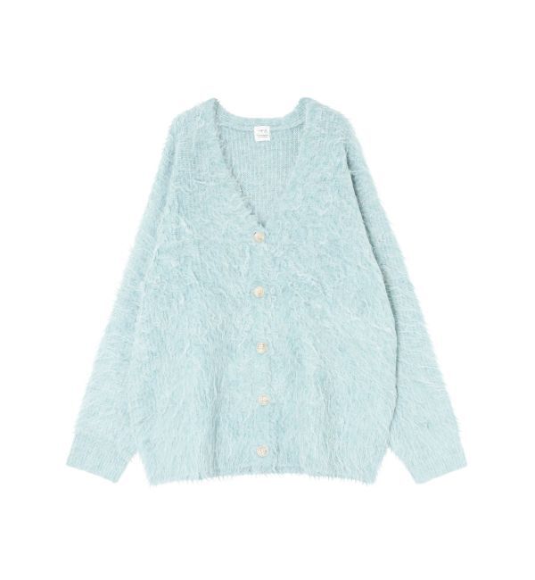 Ungrid「【WEB限定】カラールーズニットカーデ」|カーディガン|