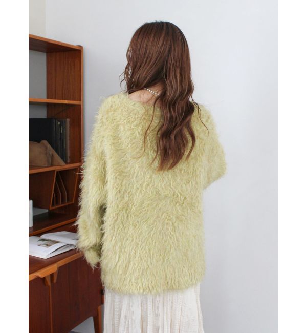 Ungrid「起毛ニットアンサンブル」|カーディガン|