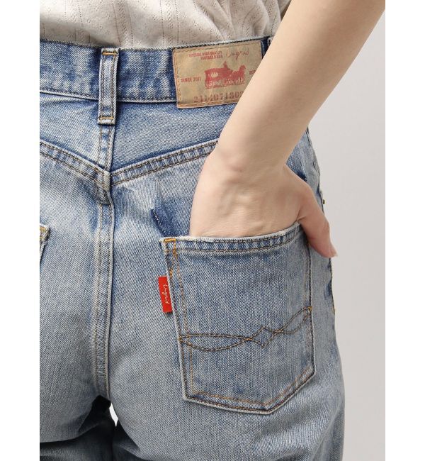 Ungrid「ハイウエストストレッチフィットフレアデニム」|デニム|