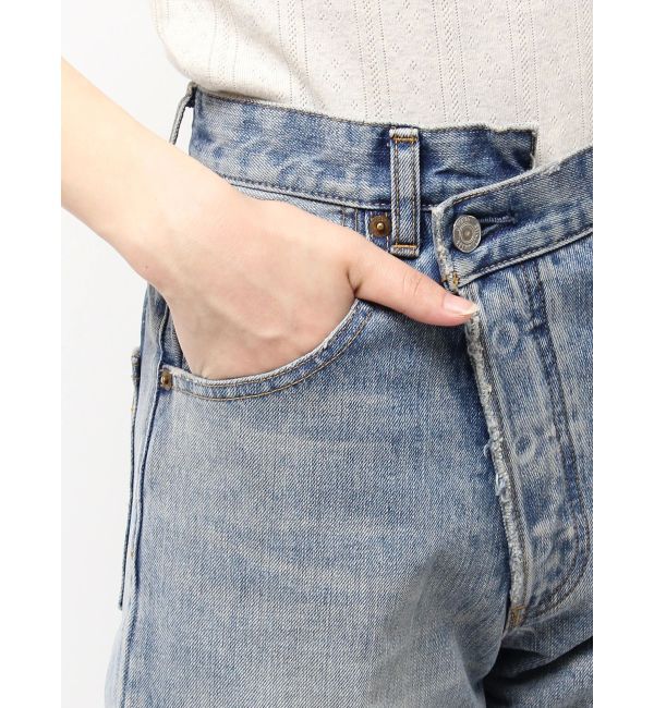 Ungrid「ハイウエストストレッチフィットフレアデニム」|デニム|