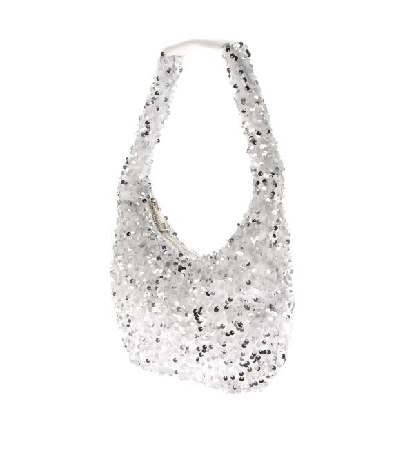 Ungrid「スパンコールハンドルバッグ」|ハンドバッグ|