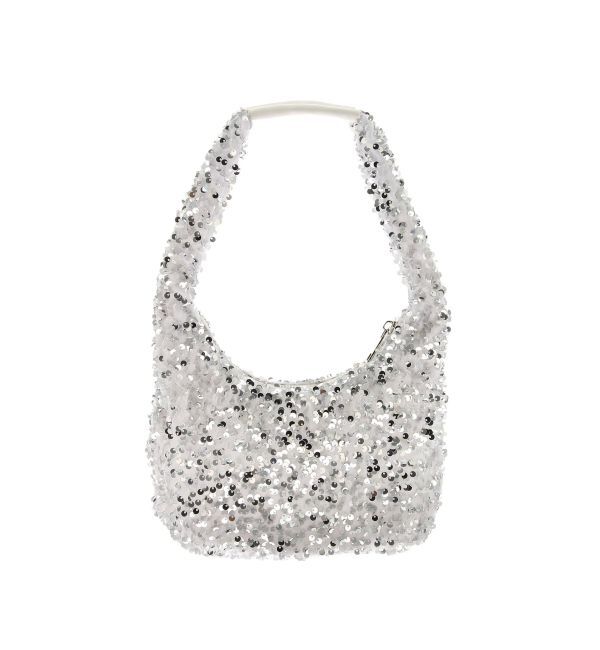 Ungrid「スパンコールハンドルバッグ」|ハンドバッグ|