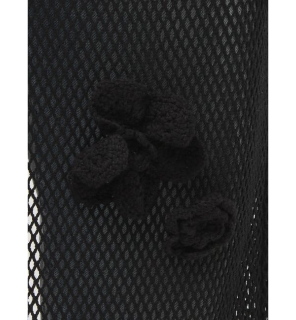 Ungrid「モチーフデザインメッシュワンピース」|ワンピース|