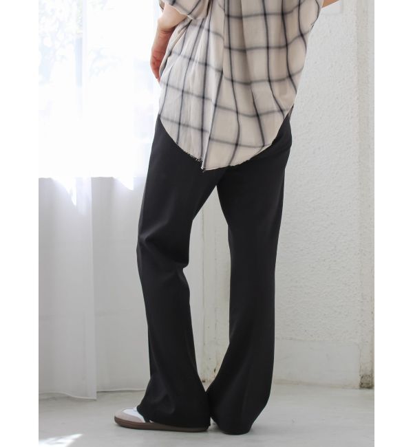 Ungrid「ストレッチジャージフレアパンツ」|その他|