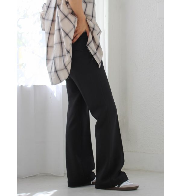 Ungrid「ストレッチジャージフレアパンツ」|その他|