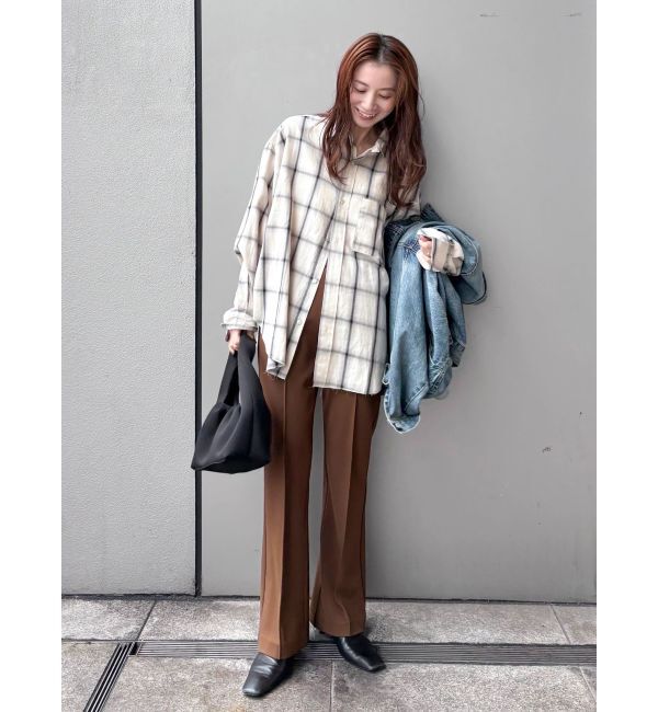 Ungrid「ストレッチジャージフレアパンツ」|その他|