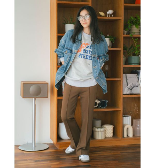 Ungrid「ストレッチジャージフレアパンツ」|その他|