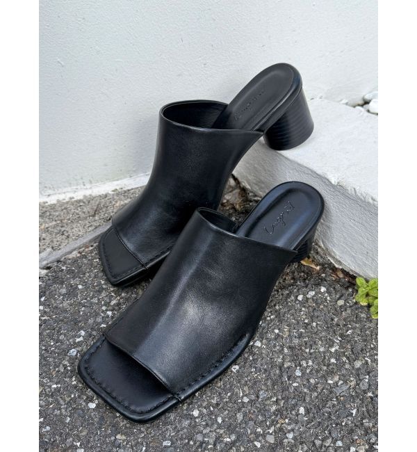 Ungrid「カットデザインヒールサンダル」|サンダル|