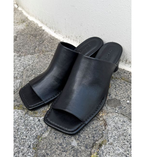 Ungrid「カットデザインヒールサンダル」|サンダル|