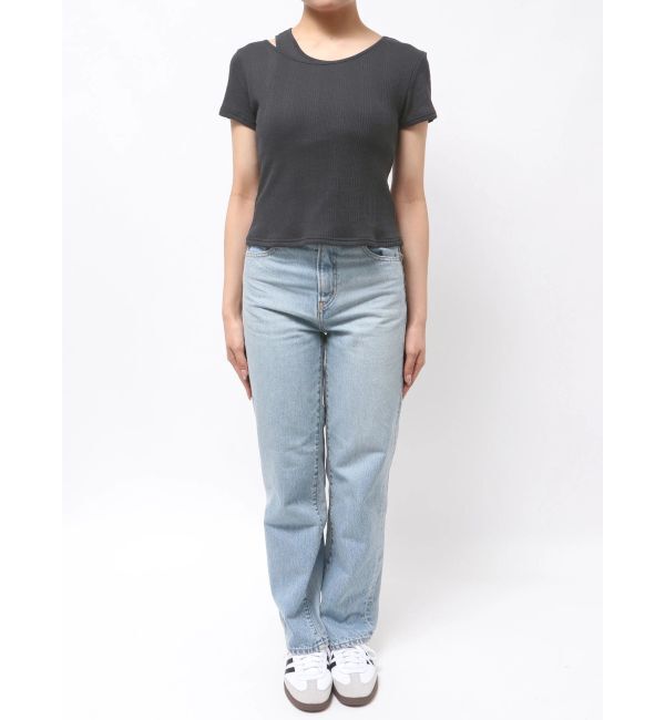 Ungrid「ショルダーデザインシアーTee」|Tシャツ・カットソー|