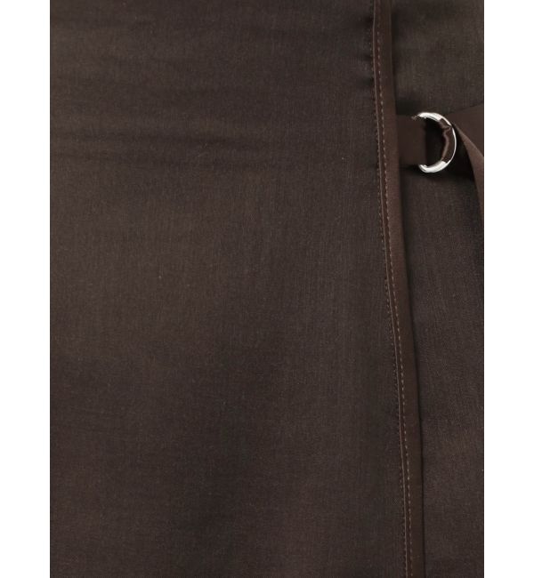 LAGUNAMOON「サテンパイピングシアーIラインスカート」|スカート|