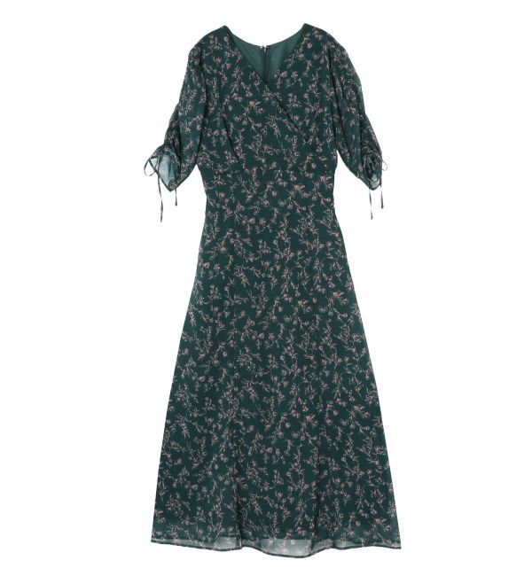 LAGUNAMOON「ドロストスリーブプリントワンピース」|ワンピース|