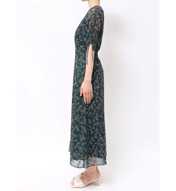 LAGUNAMOON「ドロストスリーブプリントワンピース」|ワンピース|