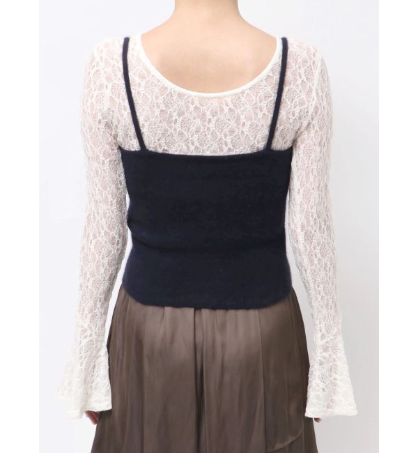 LAGUNAMOON「CHNラクーンニットキャミソール」|キャミソール|