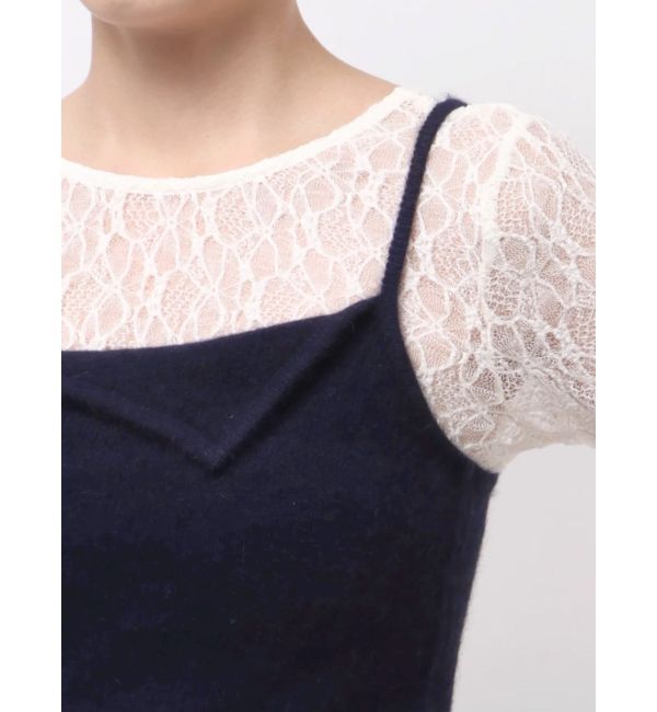 LAGUNAMOON「CHNラクーンニットキャミソール」|キャミソール|