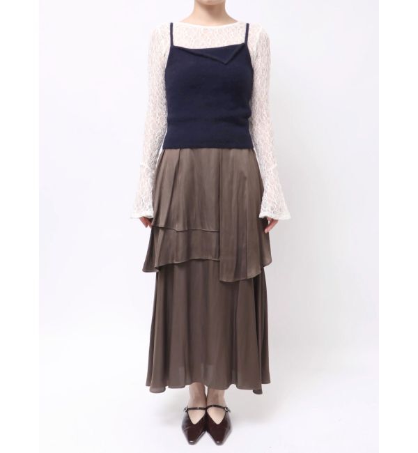 LAGUNAMOON「CHNラクーンニットキャミソール」|キャミソール|